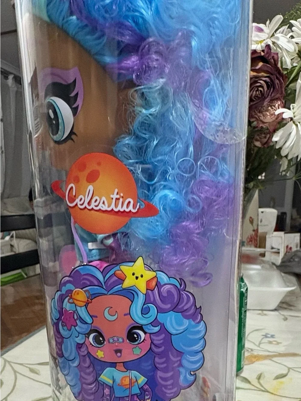 Fashion Doll - Blue & Purple Hair